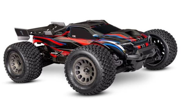 TRX108076-1-RED MINI-XRT 3S-Power 4x4 grün 1/16 Monster-Truck RTR